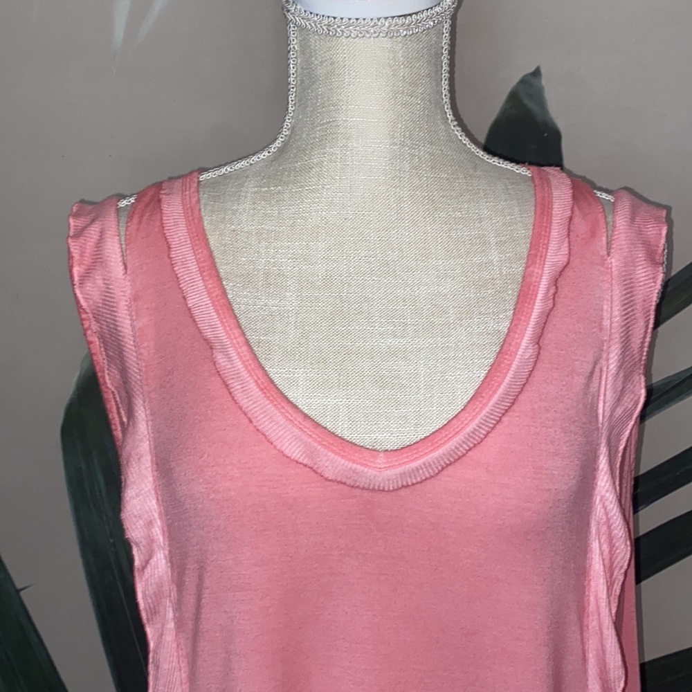 Umgee Split Shoulder Tank - Picture 3 of 10